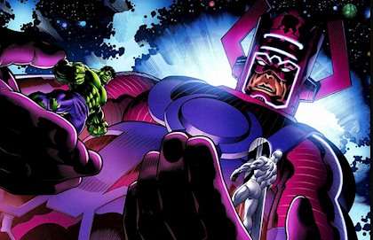 GALACTUSGalactus, el megavillano ha vuelto Marvel Studios tras la absorción de 20th Century Fox por parte de Disney. El devorador de mundos tuvo una importante aparición en el reciente primer volumen de "Thor". Christian Bale podría prestar solo su voz o también su imagen, siguiendo los pasos de Josh Brolin como Thanos.