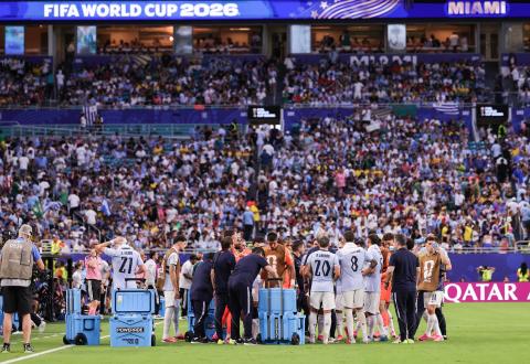 No le alcanzó el impulso final a Uruguay y no pudo pasar del empate con Arabia Saudita