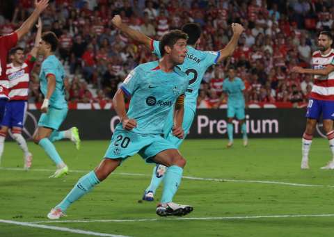 Liga de España: Barcelona rescató un empate ante Granada en los últimos minutos