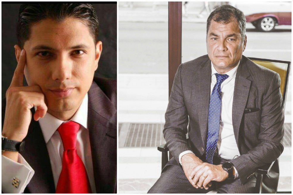 Rafael Correa, expresidente de Ecuador, se encuentra radicado en Bruselas (Bélgica) desde 2017. / AFP