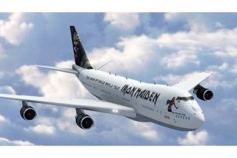 Iron Maiden compra un Boeing 747 para próxima gira mundial