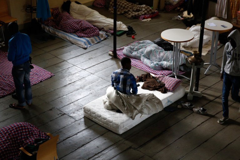 El refugio de los indocumentados en Lampedusa