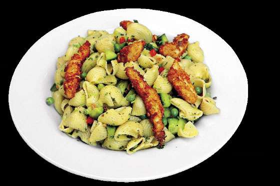 Ensalada de conchas