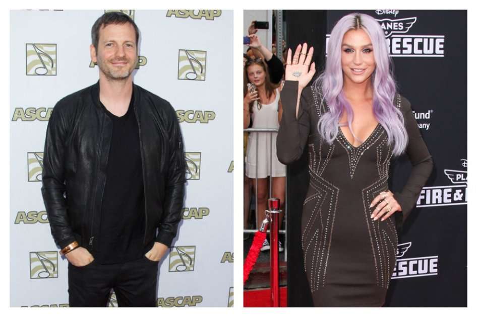 El productor Dr. Luke y la cantante Kesha.