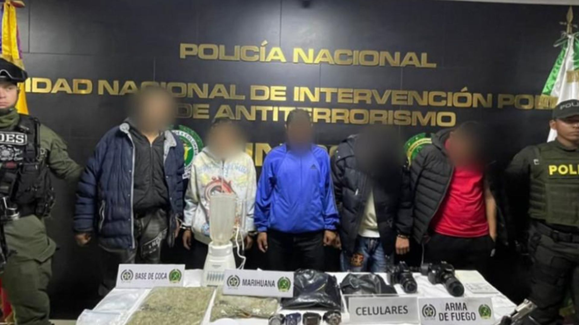 Uno de los capturados aceptó los cargos.