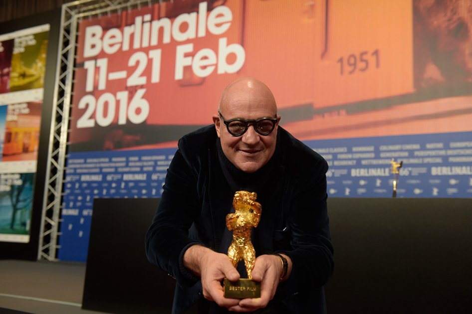 El cineasta Gianfranco Rosi. / AFP