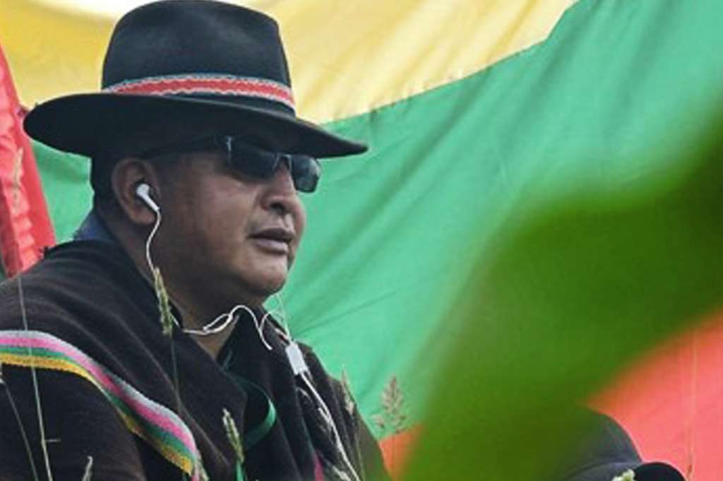 Oliverio Conejo, indígena asesinado en el Cauca.