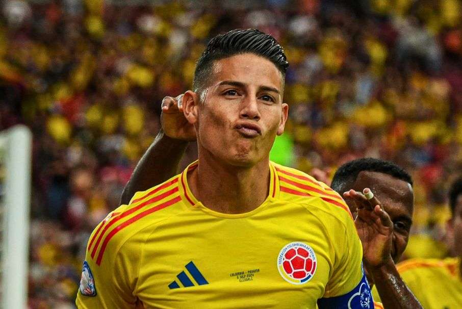 James Rodríguez disputó la final de la Copa América y tras el partido recibió varios mensajes en sus redes sociales, entre ellos, una de sus exparejas.