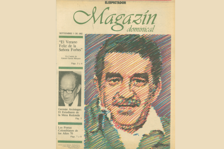 Portada dedicada a Gabriel García Márquez.