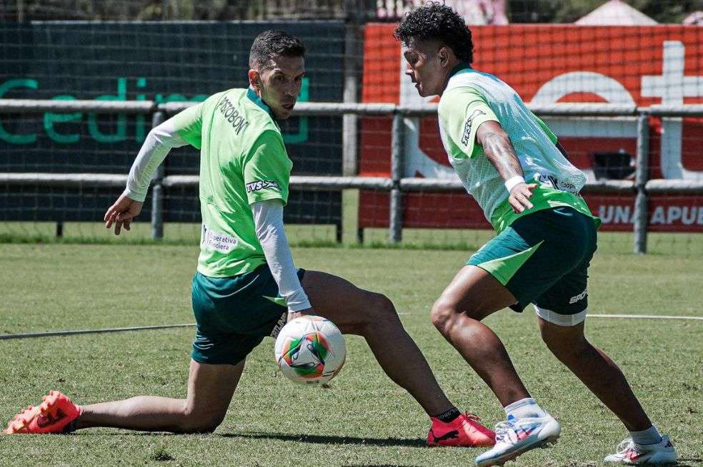 Pretemporada de Atlético Nacional, vigente campeón del fútbol colombiano.