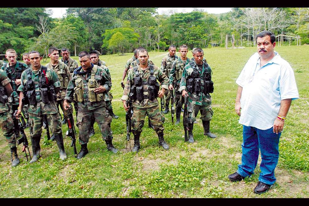 El extraditado jefe de las autodefensas Diego Fernando Murillo, alias “Don Berna”, declaró ante un fiscal delegado ante la Corte este 26 de febrero. Archivo