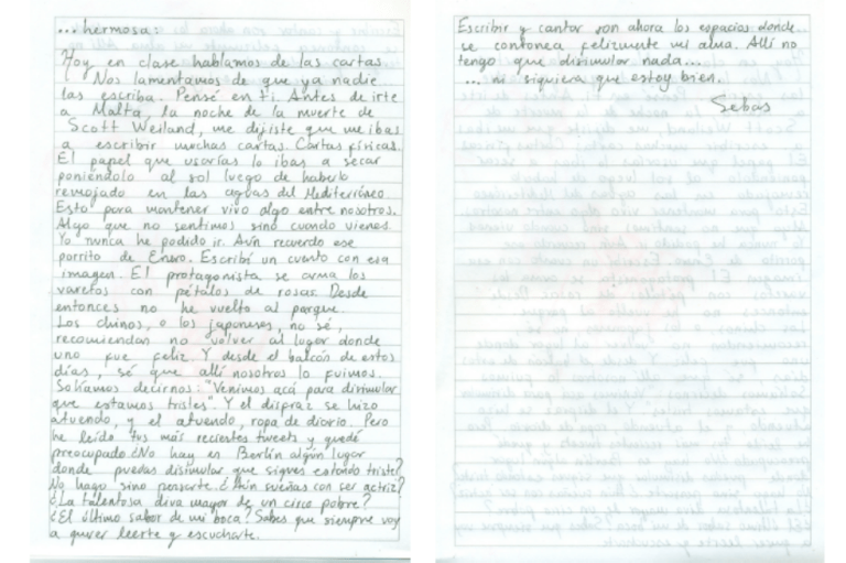 Cada carta es un museo
