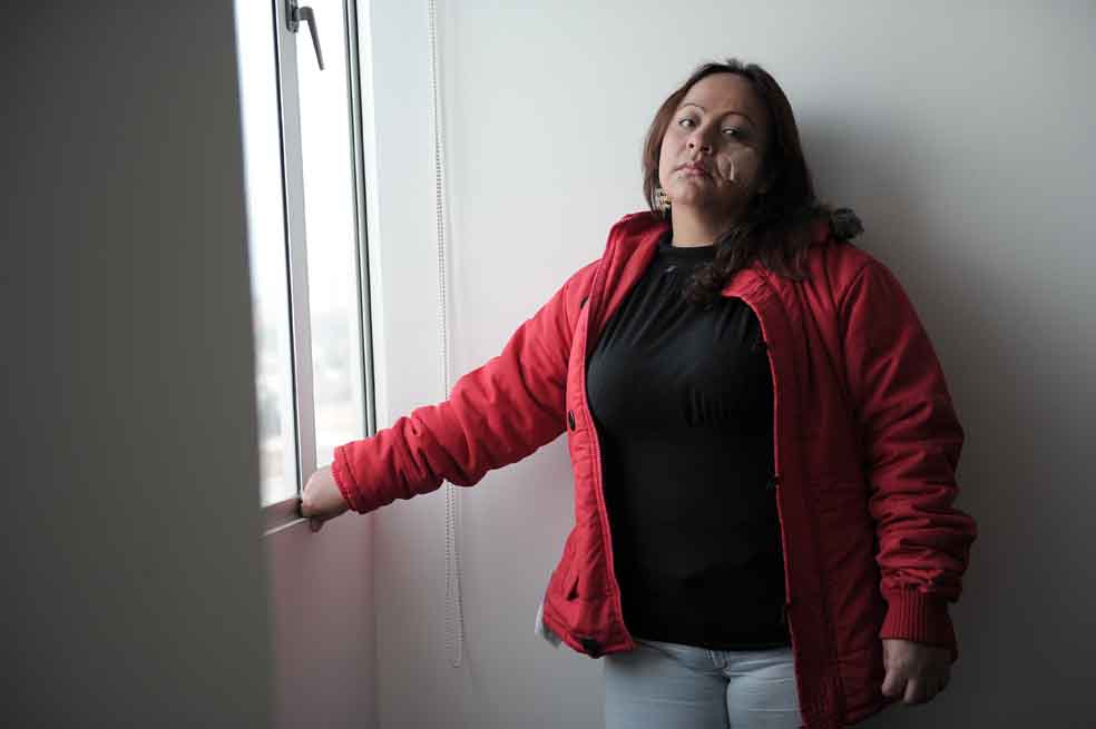 Elizabeth Ruales ha esperado atención médico y jurídica durante un año. / David Campuzano - El Espectador
