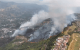 Se reactivó el incendio en Ruitoque y entra en emergencia Piedecuesta