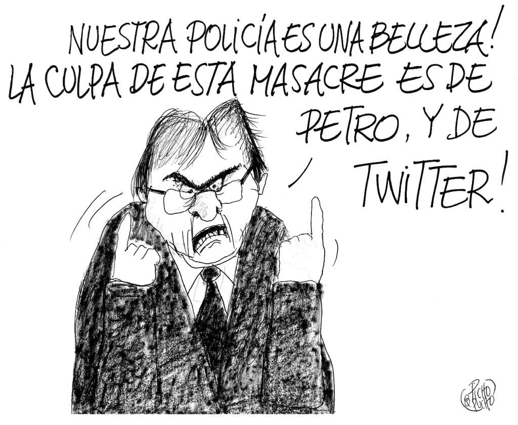 Caricatura de Thumor.