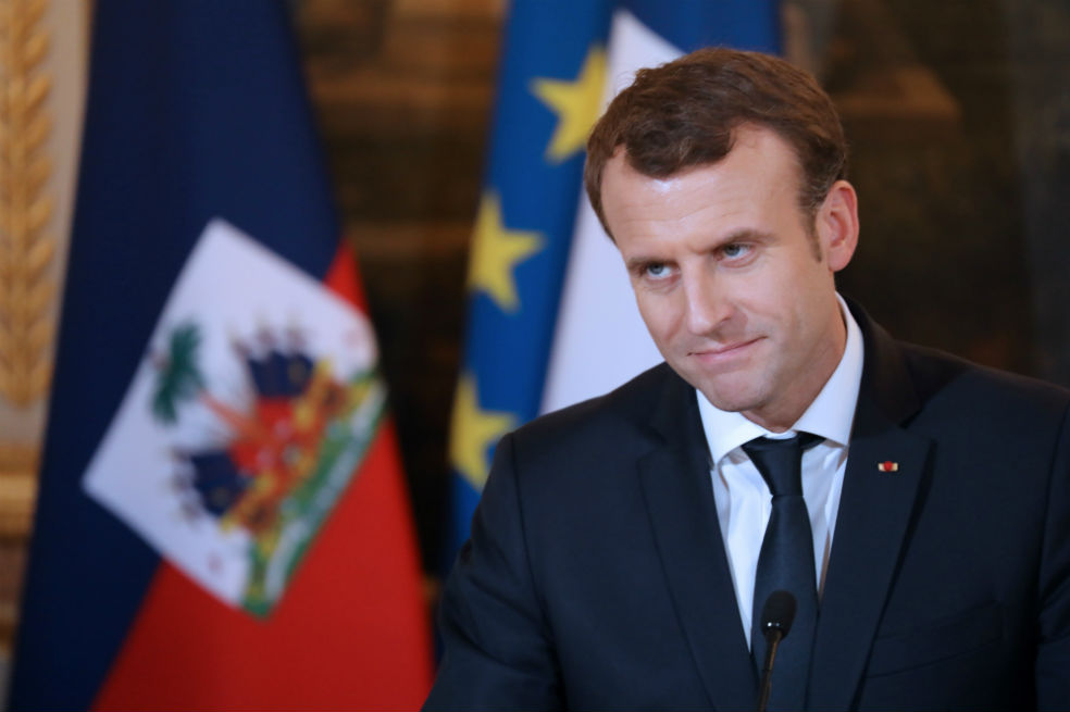 Emmanuel Macron.  / AFP