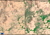 Inusual aumento de lluvias en desierto del Sahara: esto muestran imágenes satelitales