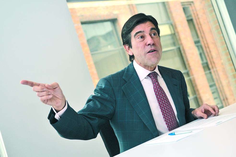 Manuel Manrique, presidente mundial de Sacyr. / Gustavo Torrijos
