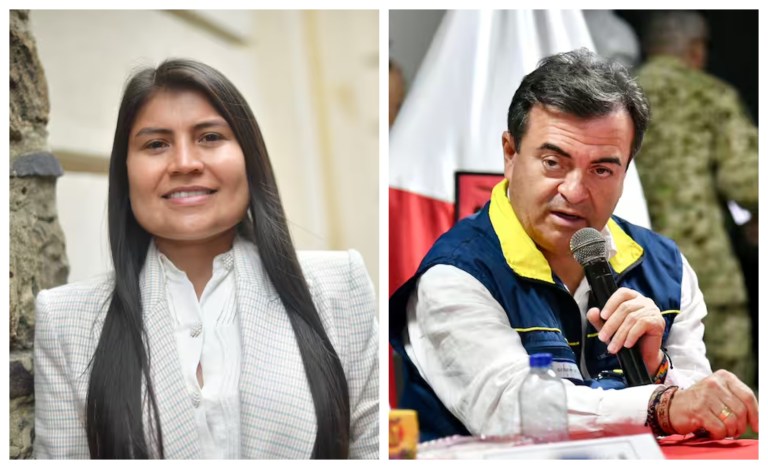 Karen Manrique denunció a Olmedo López: lo señala de decirle mentiras a la justicia