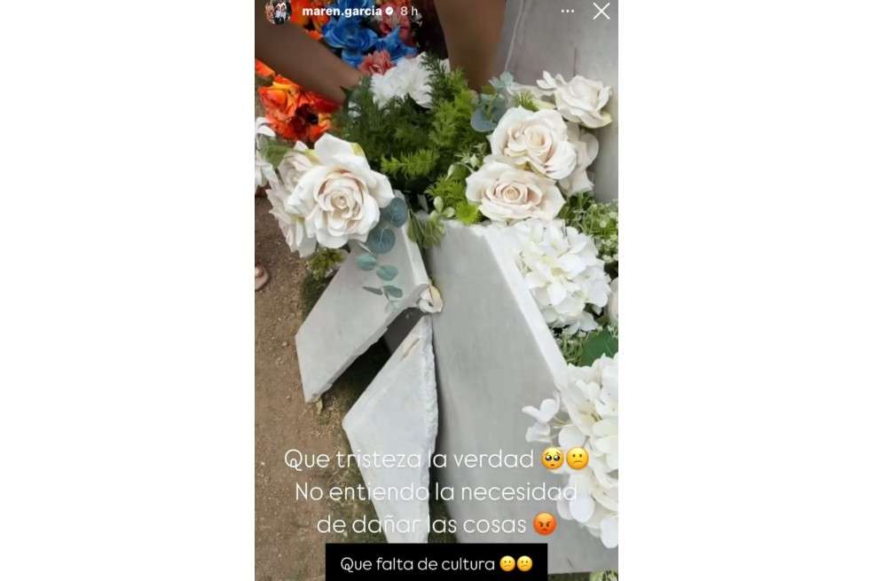 A través de redes sociales, la viuda de Omar Geles expresó su descontento. Mostró cómo quedó la tumba del intérprete de ‘Los caminos de la vida’.