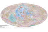 Este es el primer atlas geológico en alta definición de la Luna