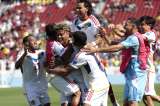 Remontada histórica de Venezuela. Le ganó 2-1 a Ecuador