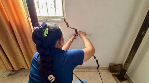 Declaran calamidad en barrio de Bucaramanga por la aparición de grandes grietas en las casas