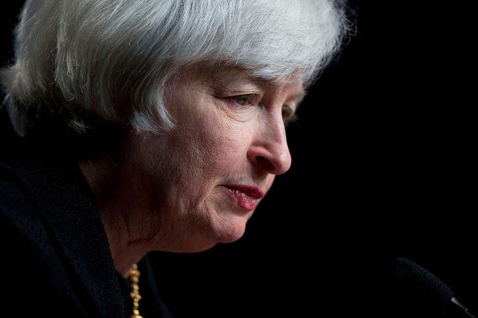 Janet Yellen, presidenta de la Reserva Federal. / Bloomberg
