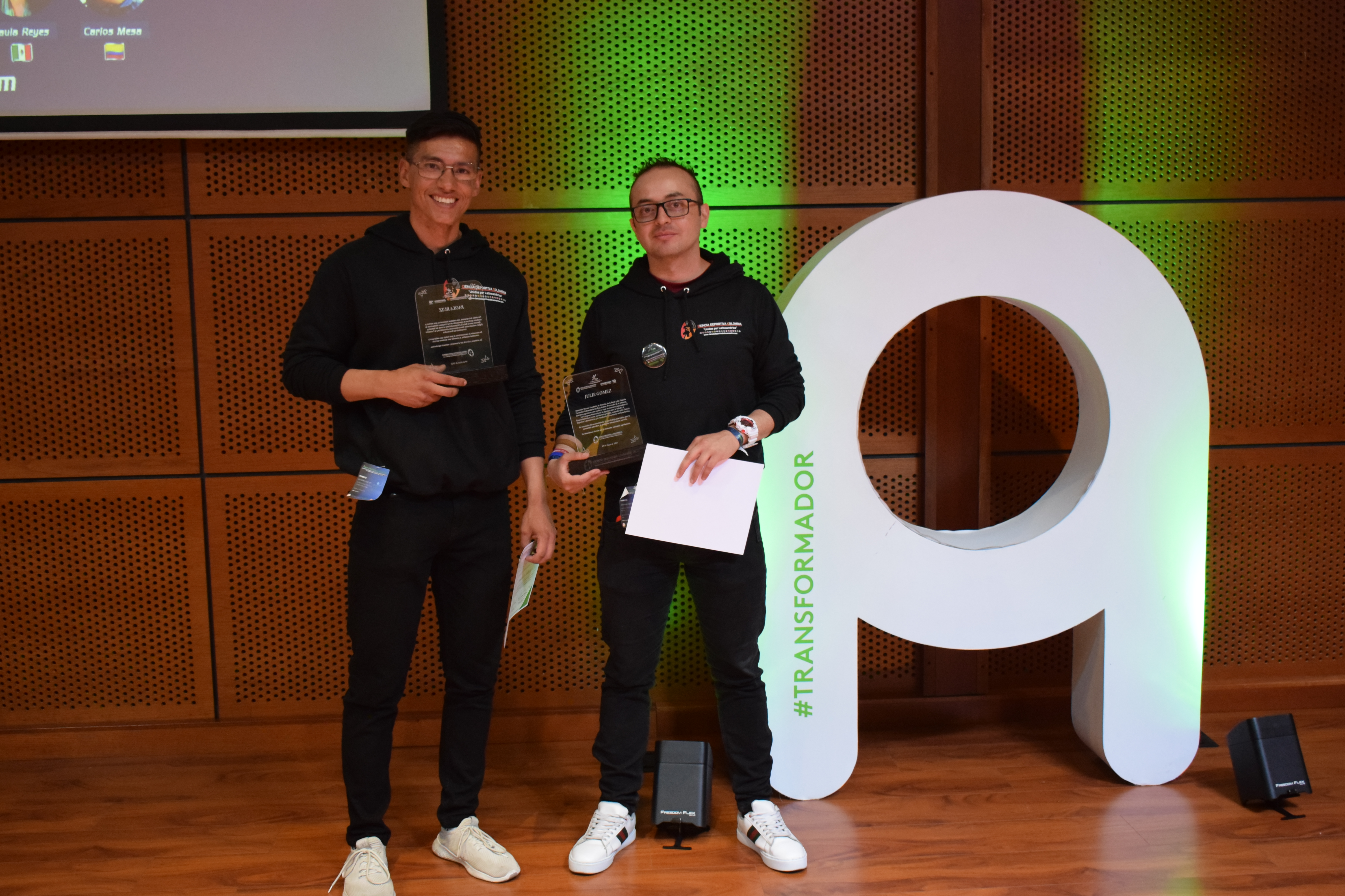 Julián Galindo y Diego Sabogal crearon Ciencia deportiva.