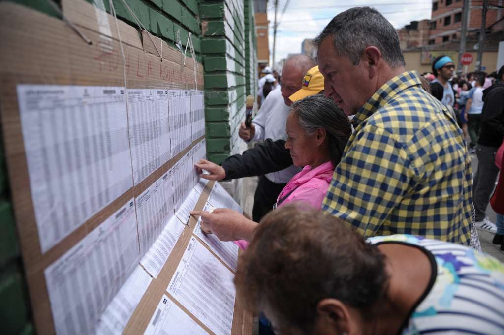 Votación para el Congreso 2018 y para las consultas interpartidistas de izquierda y derecha para la presidencia.