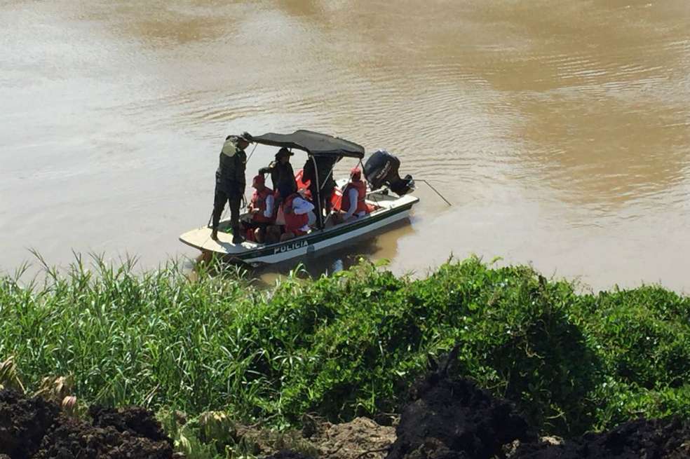 Equipo de búsqueda del menor. / Cortesía Cruz Roja
