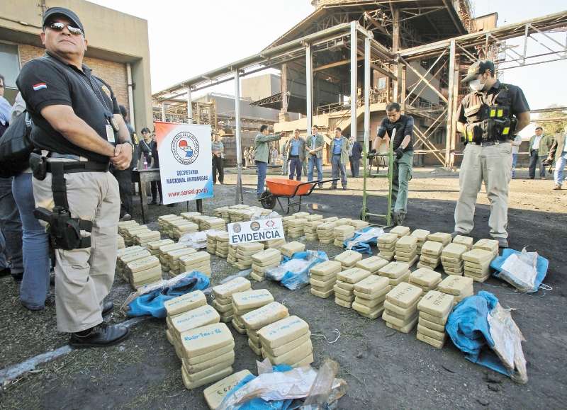 El poco control en las fronteras ha hecho que el narcotráfico se dispare en Paraguay. / AP