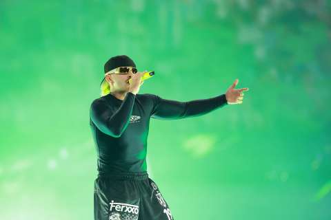 Feid en la Copa América 2024: así se vivió la presentación inaugural del artista