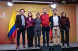 Este es el equipo que acompaña a Carlos Fernando Galán en la reunión de empalme