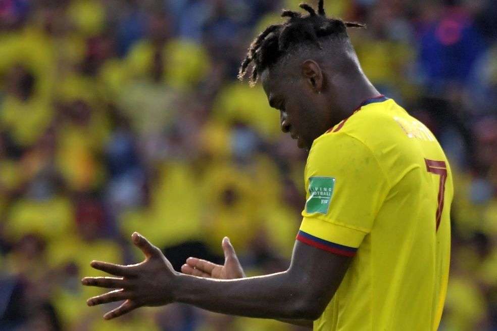 Colombia y Ecuador igualaron sin goles en las eliminatorias a Catar 2022.