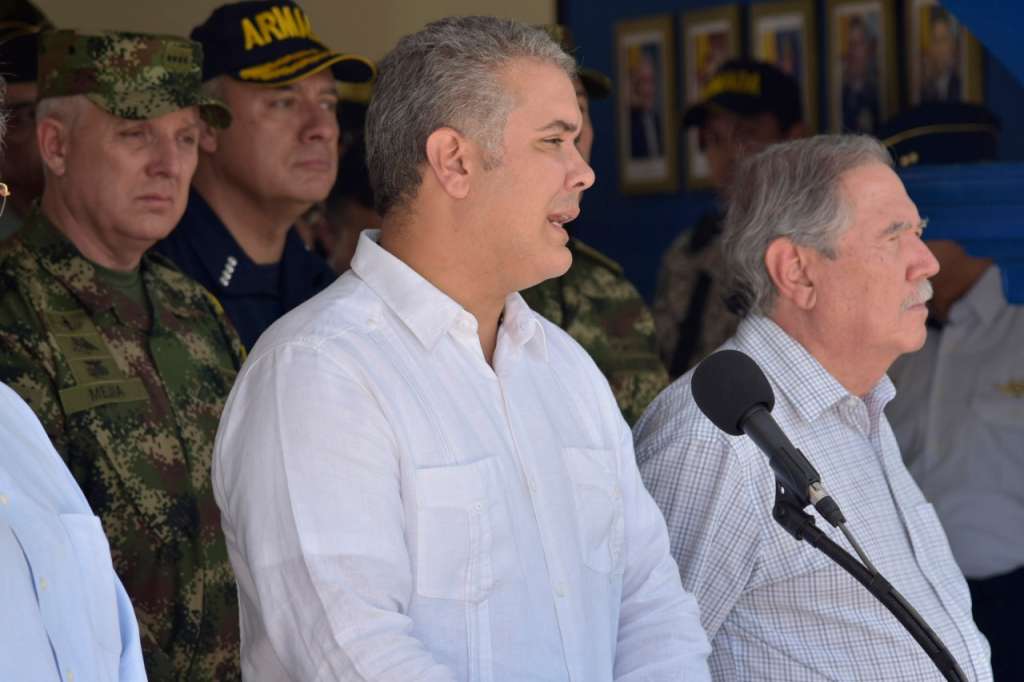 El presidente Iván Duque reafirmó su compromiso con la consulta anticorrupción.  / SIG