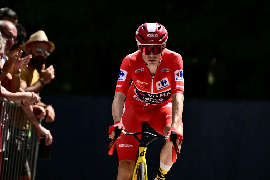 Jonas Vingegaard, el líder de La Vuelta a España.