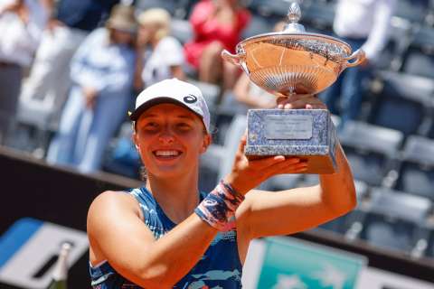 Iga Swiatek imparable: Ganó su quinto título consecutivo en la WTA