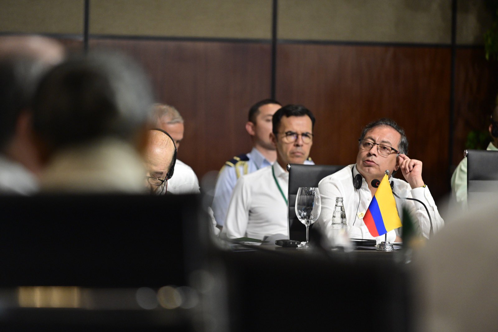 El presidente Gustavo Petro viajó a Brasil para asistir a la Cumbre Amazónica.