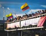 Protestas merman su volumen, pero la base sigue sólida