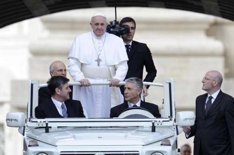 Lista la seguridad del papa Francisco en su visita al país
