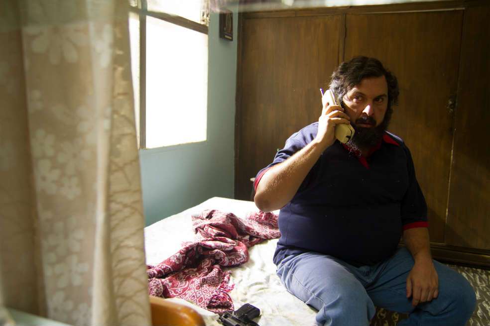 Andrés Parra, actor que interpretó a Pablo Escobar. / Cortesía Caracol Televisión