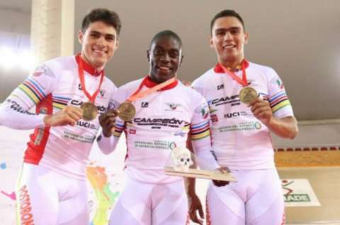 Colombia inició el Panamericano de ciclismo de pista con dos oros y una plata
