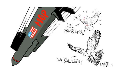 Halcones y palomas