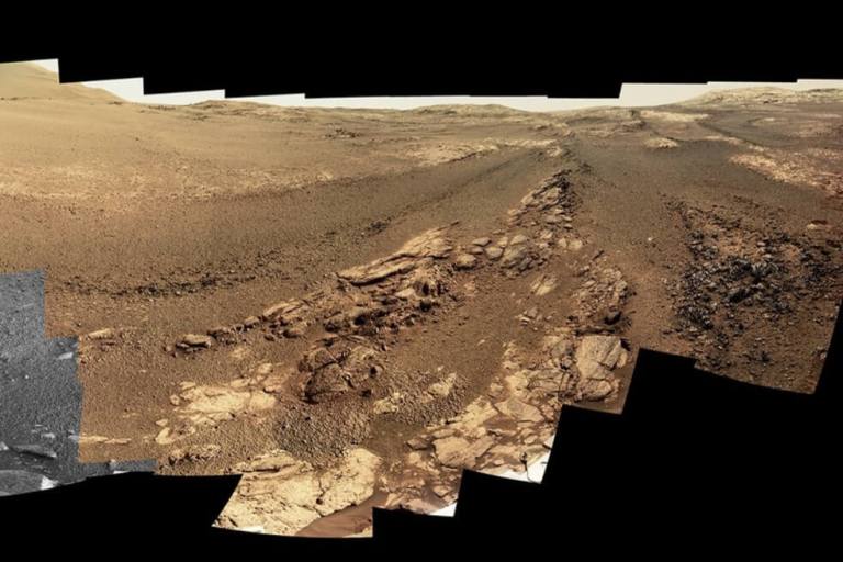 La última panorámica que envió Opportunity antes de apagarse para siempre