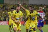 Bucaramanga, líder de su grupo, y Fortaleza empataron en la Copa Libertadores