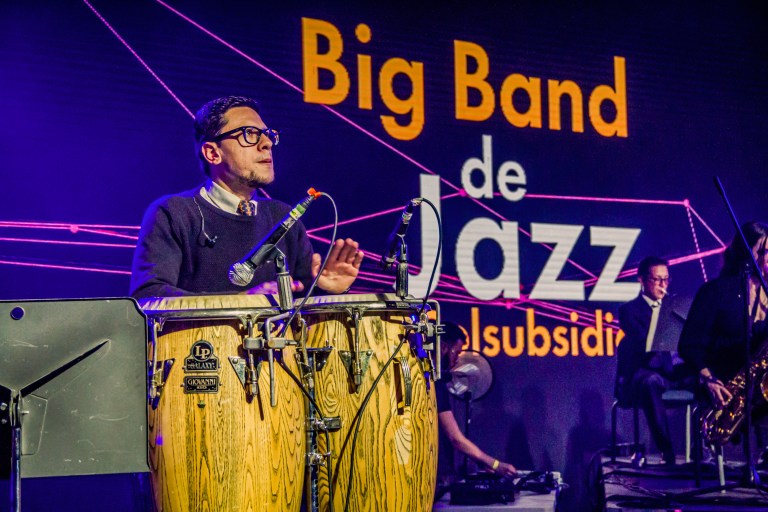 Presentación de la Big Band de Jazz del Teatro Colsubsidio.