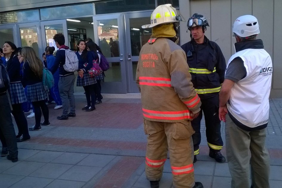 Cortesía Bomberos de Bogotá