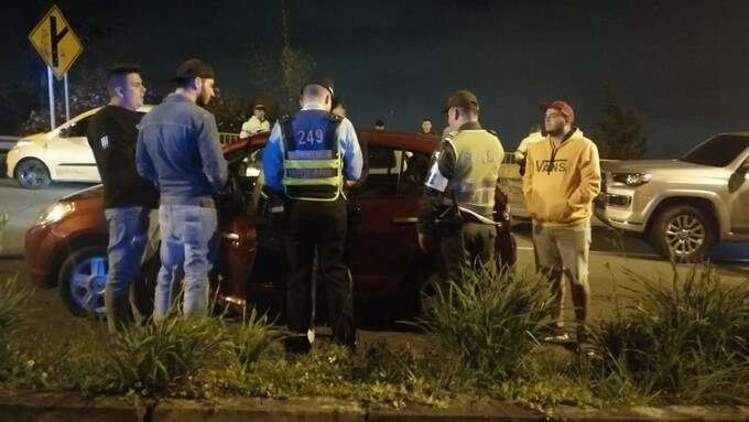 32 personas murieron en 2017 en accidentes causados por los piques ilegales de la vía Las Palmas. / Cortesía