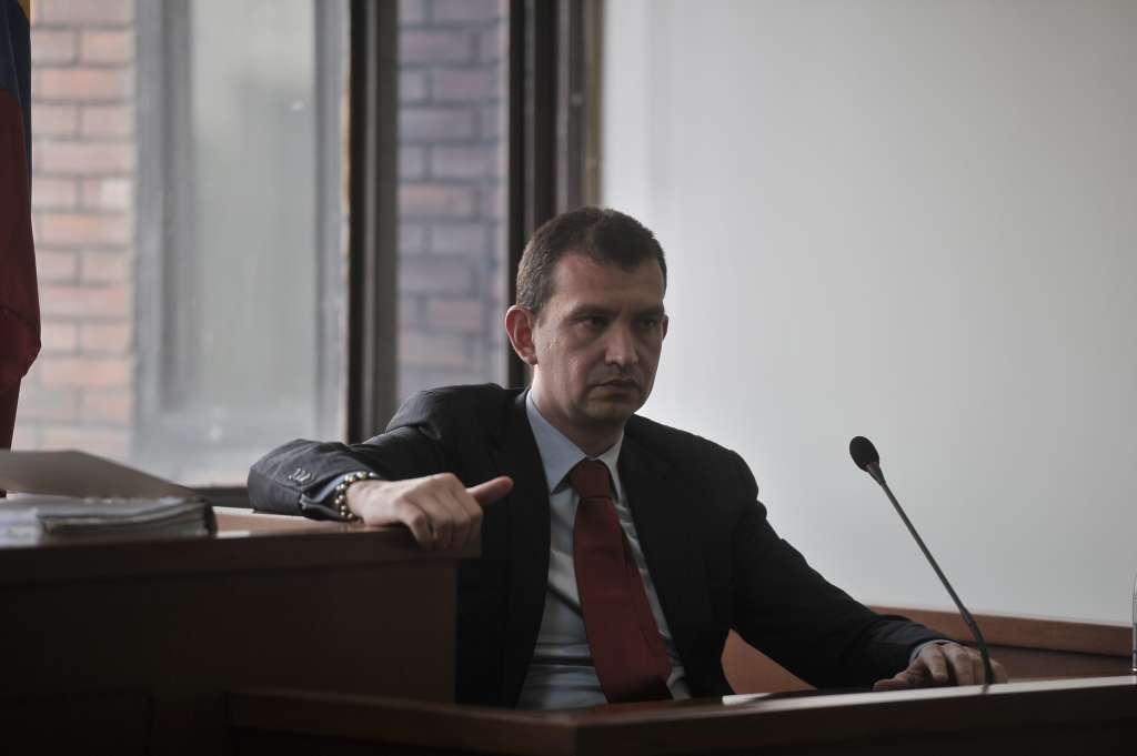 Contratista cordobés, condenado por el carrusel de la contratación y testigo estrella de la fiscalía contra el exalcalde de Bogotá Samuel Moreno Rojas, durante la audiencia.
